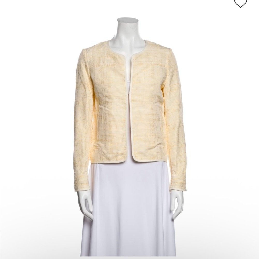 Sessun Yellow Tweed Evening Jacket